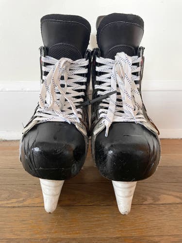 Dan Girardi Senior Used Bauer Vapor 1X Hockey Skates Regular Width Pro Stock Size 10.5