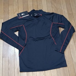 NWT SPYDER ACTIVE PROW B COMPRESSION FIT BASE LAYER SHIRT MENS S FLEECE LINED