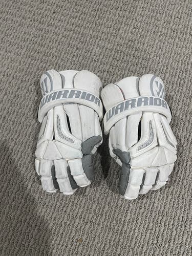 Used Warrior 13" Burn Lacrosse Gloves