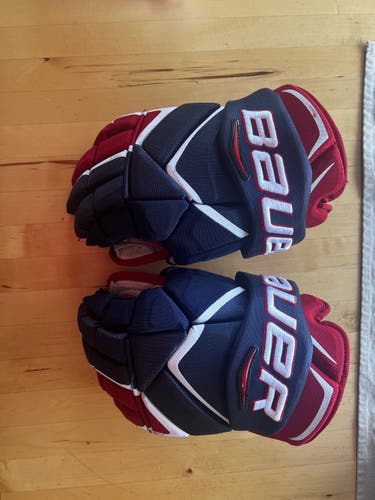Used Bauer Vapor 1X Pro Gloves 14"