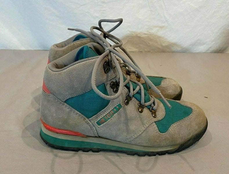 Vintage Merrell Gray Suede Air Cushion Hiking Boots w/Box US 7