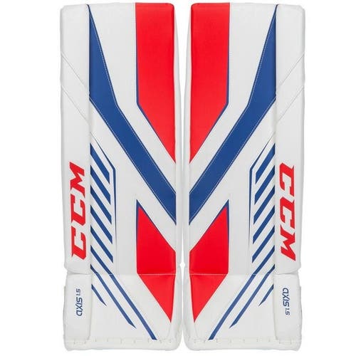 28" CCM Axis 1.5 Goalie Leg Pads