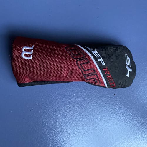 Wilson Deep red hybrid golf head cover