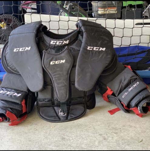 Used Small CCM CL 500  Goalie Chest Protector