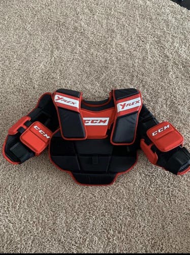 Black Youth Large/XL CCM Goalie Chest Protector
