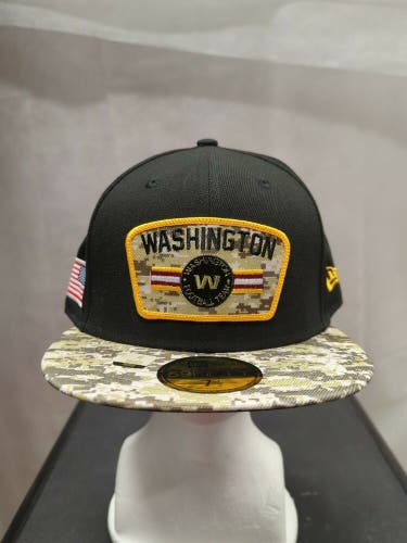 NWS Washington Football Team Salute To Service New Era 59fifty 7 1/2