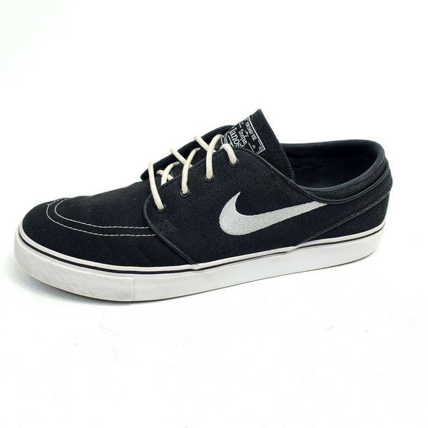 Nike Zoom Stefan Janoski L Shoes‎ Black White Men\'s Size 9.5 New Mens Size 9.5 Black White Nike SB Zoom Stefan Janoski OG  main image 3