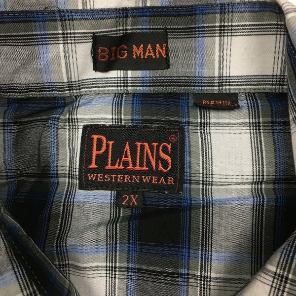 Plains western wear long on sale sleeve