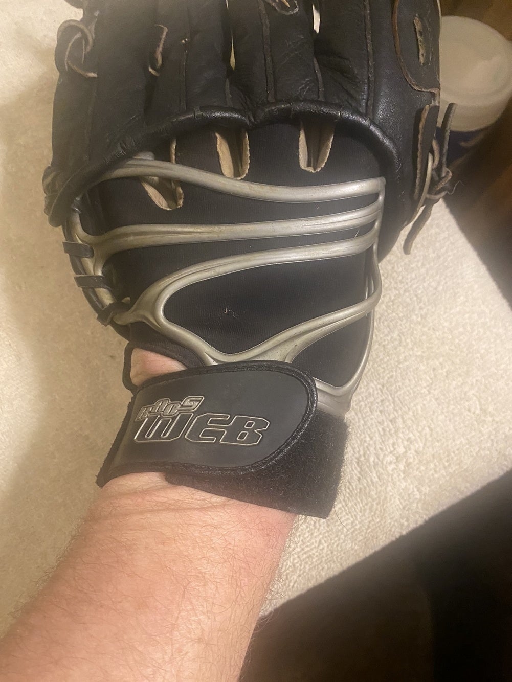 nike kaos baseball glove