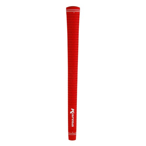 Karma Velour Red Standard Size .600" Round Golf Club Replacement Swing Grips