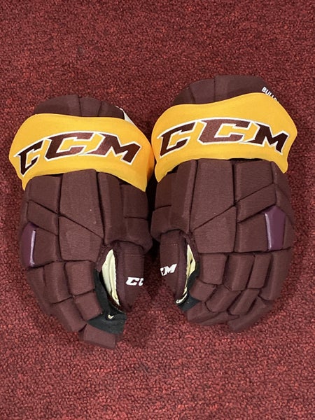 University Of Minnesota Duluth CCM 13" Pro Stock HGTK Gloves Item#UMDGH