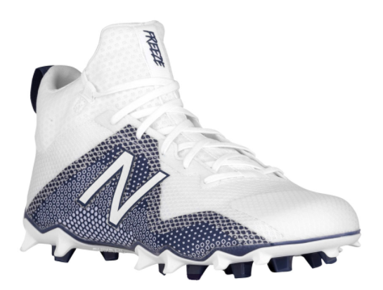 (Brand new) New Balance Freeze LX cleats Size 8.5 White Navy Lacrosse