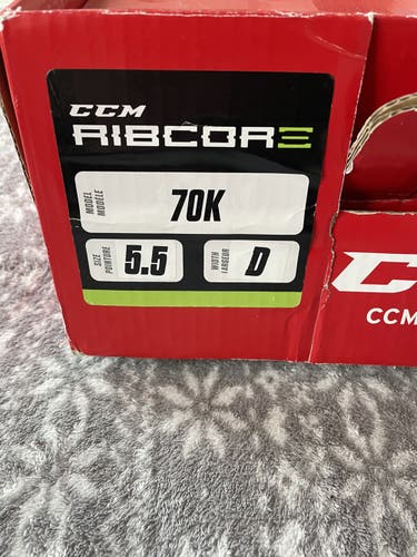 Junior New CCM RibCor 70K Hockey Skates Regular Width Size 5.5