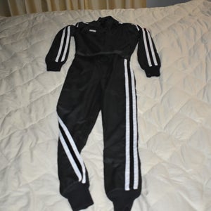 Simpson Standard sfi Certified 3-2A/I Karting Suit, Black/White, XS/6 - Like New!