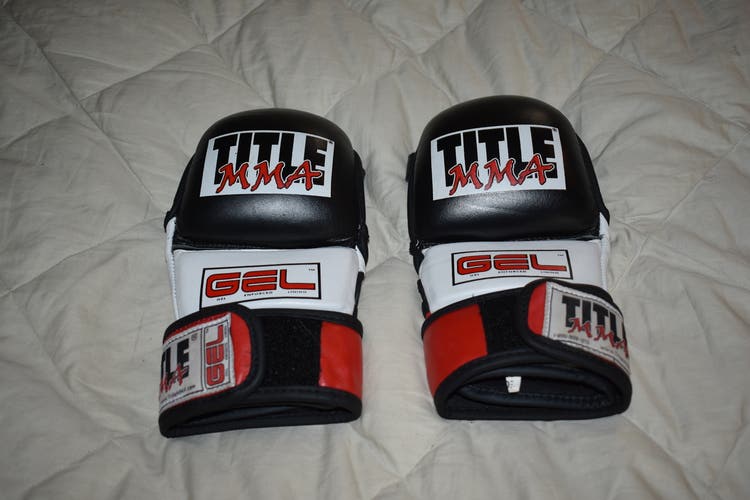 Title MMA Performance Gel Gloves, REG