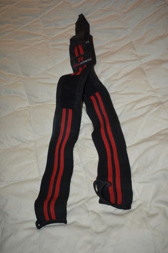 Hand Wraps, Black / Red, One Pair