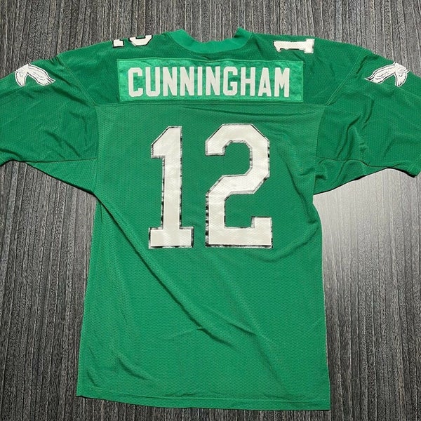 Randall Cunningham #12 Philadelphia Eagles Throwback NFL Jersey Green