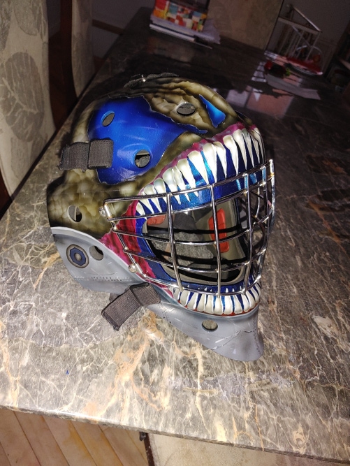 Senior Used Bauer Goalie Mask