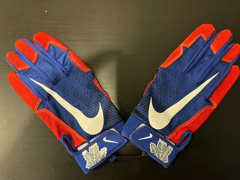 Nike Josh Donaldson Pro Swingman Game Issue Baseball Batting Gloves L Large