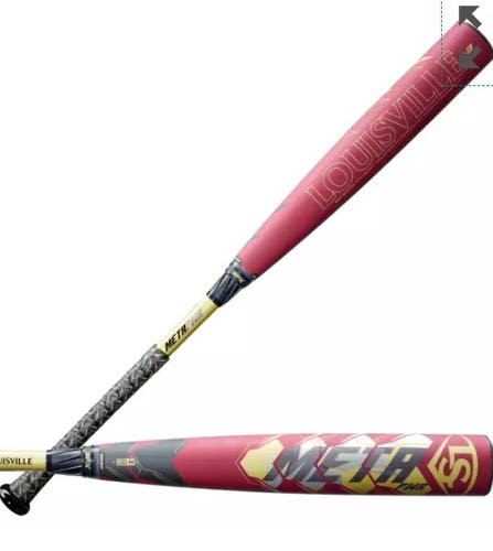 New BBCOR Certified 2021 Louisville Slugger Composite Meta PWR Bat (-3) 31 oz 34"