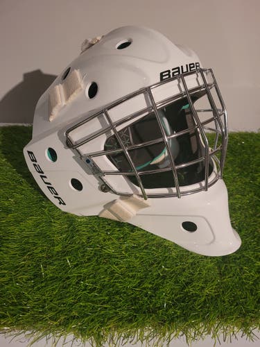 Junior Used Bauer NME 4 Goalie Mask