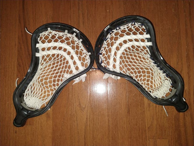 Deal for ciesla1234 2 New Black STX (strung with ECD Hero 2.0 semisoft mesh) Stallion Omega Head