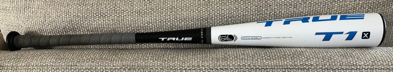 Used USSSA Certified 2021 True Hybrid Bat (-8) 22.5 oz 30.5"