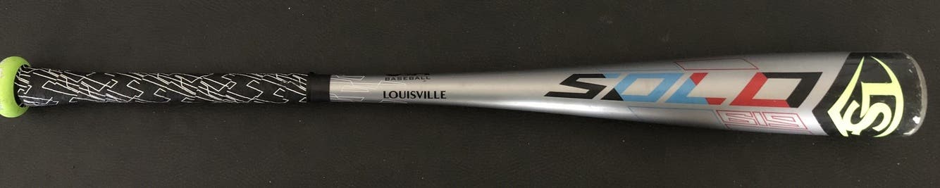 Used 2020 Louisville Slugger Alloy Solo 619 Bat (-11) 17 oz 28"