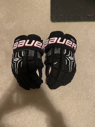 Used Pro Stock UNO Bauer 14" Pro Stock Nexus 1000 Gloves