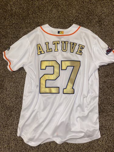 Astros Jose Altuve medium World Series jerseys