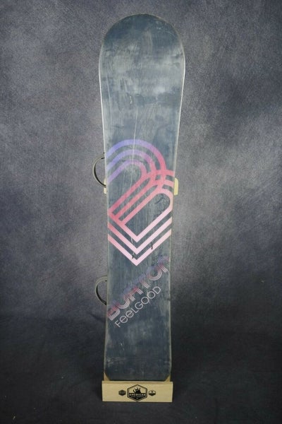 BURTON FEELGOOD SNOWBOARD SIZE 149 CM WITH SALOMON MEDIUM BINDINGS