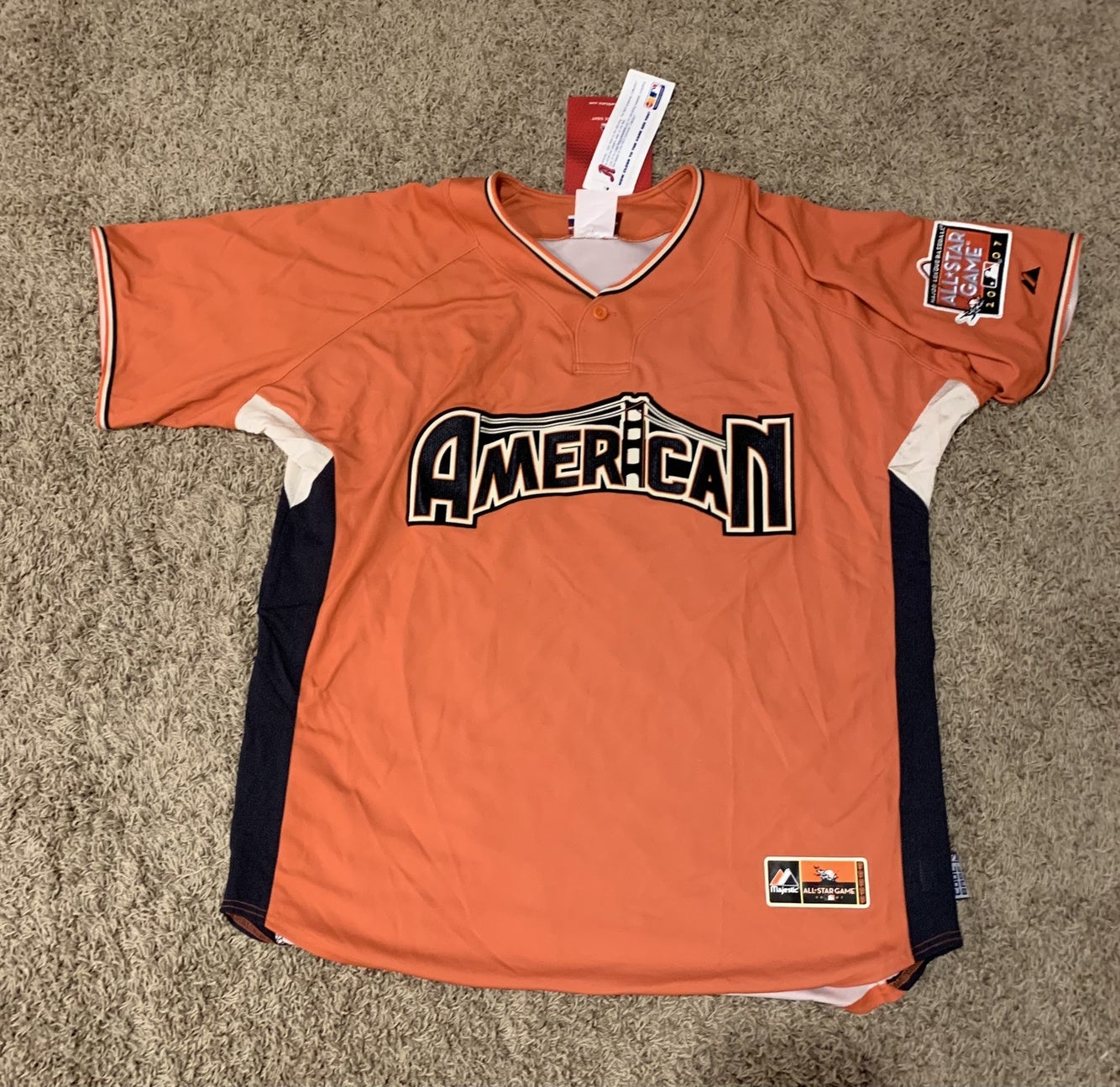 NEW 2007 MLB All Star Game Jersey Adult XL