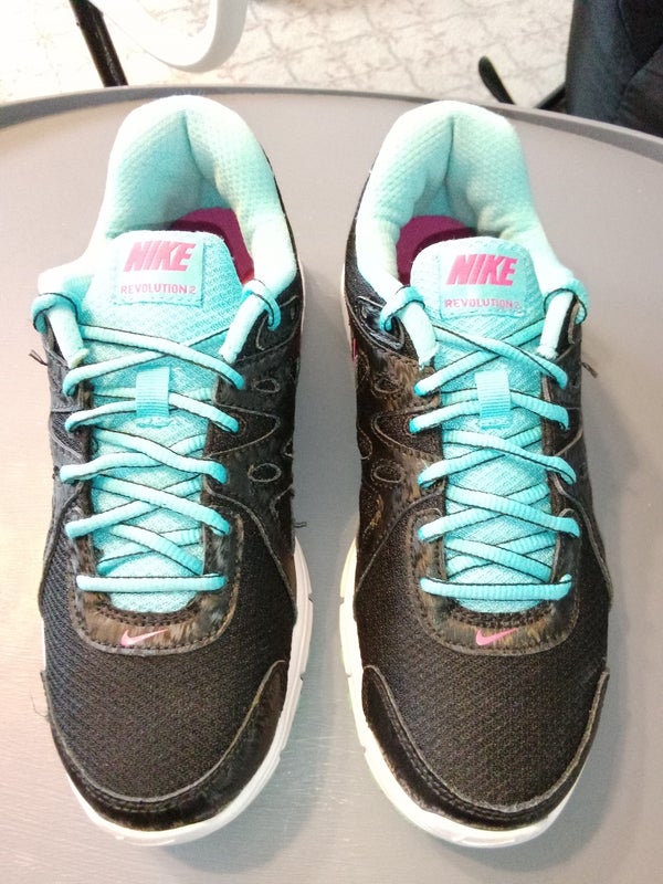 Black, Pink, Teal...womens...used...Size 7.0 (Women's 8.0) Nike Shoes