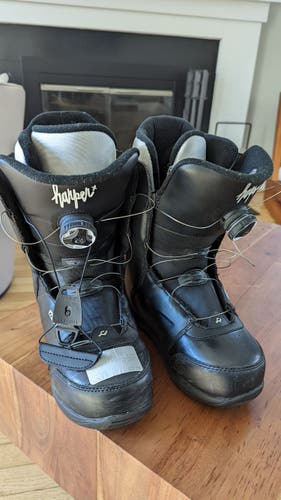 Unisex Used Size 8.0 (Women's 9.0) Ride Harper Snowboard Boots Medium Flex All Mountain