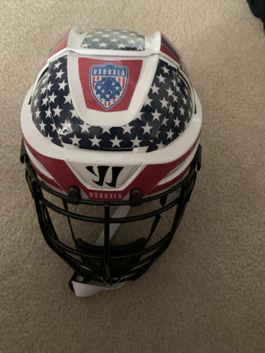 New Warrior Box lacrosse helmet