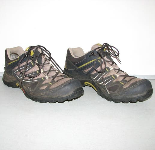 Salomon Ellipse GTX Women's Gray Gore-Tex Waterproof Trail Hiking Shoes ~ Size 9