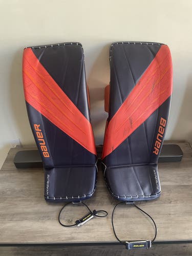 32" Bauer Hyperlite Goalie Leg Pads SR Pro-Custom