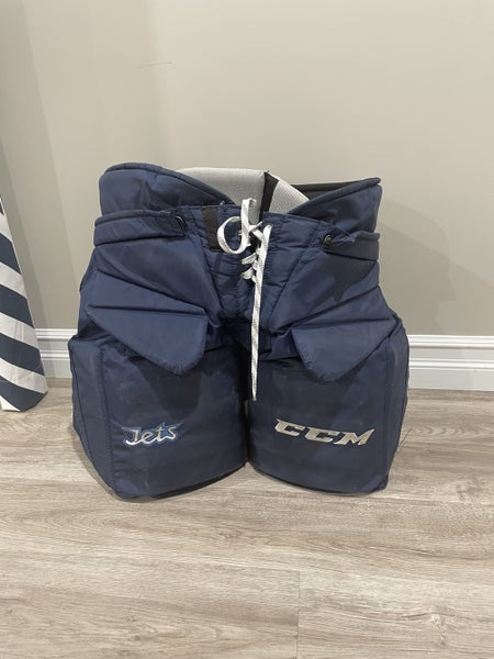 Ccm Winnipeg JETS pro stock goalie pants