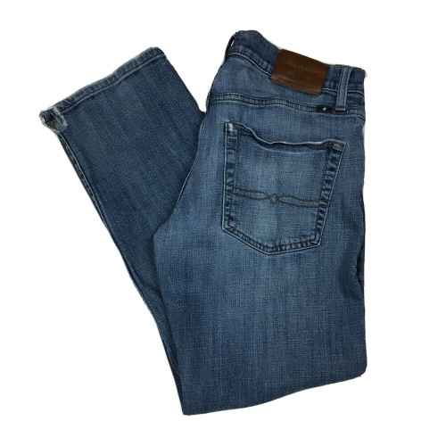 Lucky Brand 221 Straight Denim Blue Jeans Medium Wash Men's 32x30