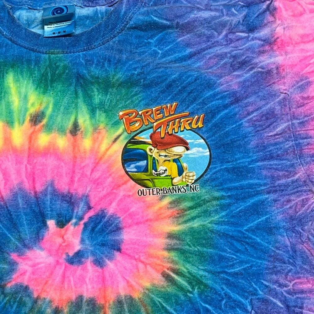 PITT pittsburg panthers yellow blue custom tie dye t shirt adult M