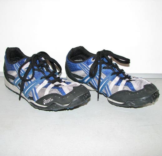 Asics GN306 Women's Blue Spike Mesh Crosstraining Trail Workout Shoes ~ Size 8