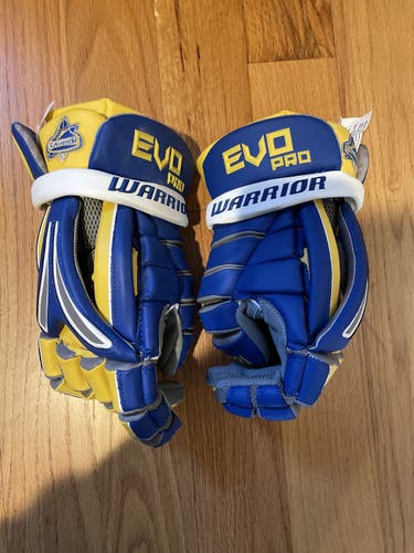 New CUSTOM FLORIDA LAUNCH- Warrior 13" Evo Pro Lacrosse Gloves