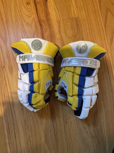 New CUSTOM FLORIDA LAUNCH Maverik 13" M4 Lacrosse Gloves