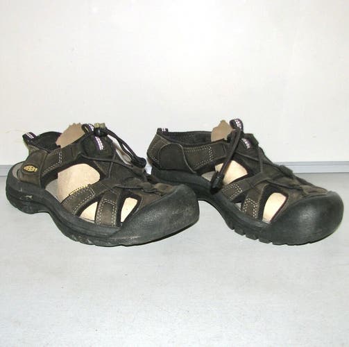 Keen Kids/Boys/Girls Black Venice H2 Sandals Hiking Water Waterproof Shoes ~Sz.5