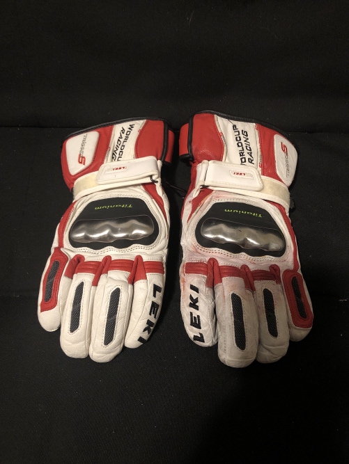 Leki World Cup Racing Titanium S ski gloves size 6.5