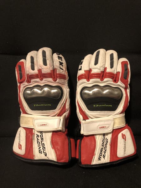 Leki World Cup Racing Titanium S ski gloves size 6.5