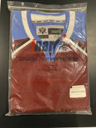 New Colorado Avalanche Small Bauer/Inaria Practice Jersey