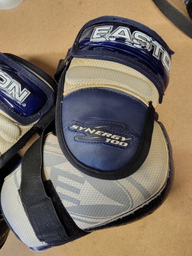 Used Large Easton Synergy 700 Elbow Pads Pro Stock