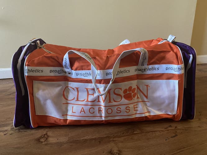 Clemson Lacrosse ProAthletics Gear Bag