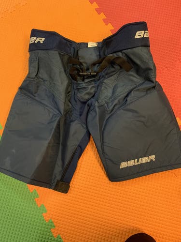 Navy Senior Large Bauer Supreme 190 Girdle Shell